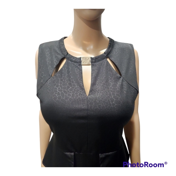 $15! Today Only! Kardashian Kollection Animal Print Peplum Dress - Picture 4 of 4